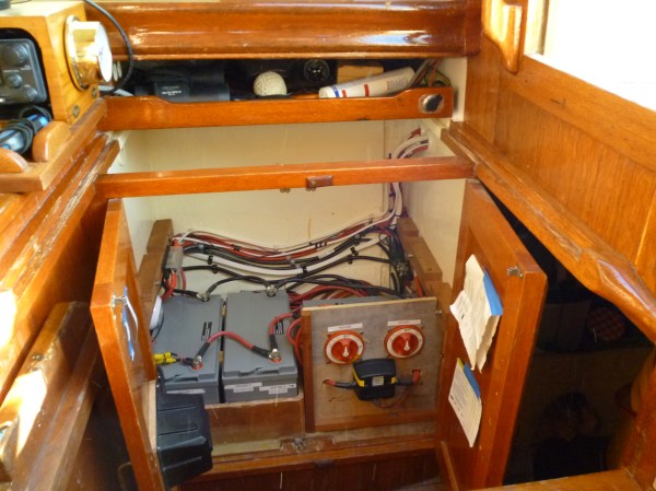 New batteries in and under load