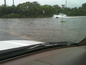 Turn off at the Kapa'a bypass road.