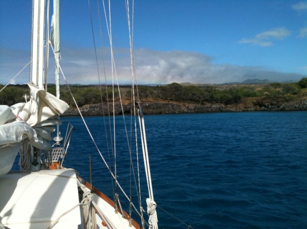 Anchored Nishimura Bay