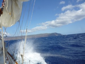 Chopping up to Lanai