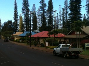 Restaurant Row, Downtown Lana'i City
