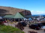 Lanai Harbor–the Maui Ferry has&nbsp;landed