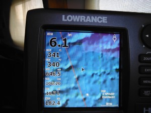 Strategy for first half of passage--up and to the left.